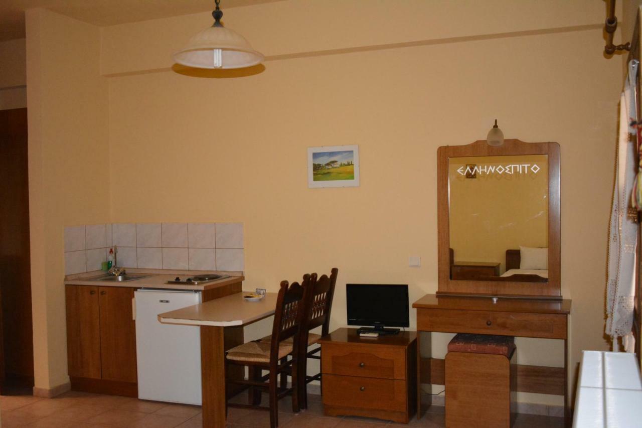 Ellinospito Apartman Axósz Kültér fotó